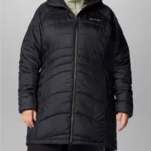 Columbia Women's Long Black Puffer Coat